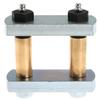 Compatible with CRE3000 Genuine Equaflex 3 1/8 inch shackle hanger upgrade kit for trailer truck axle suspension kits.