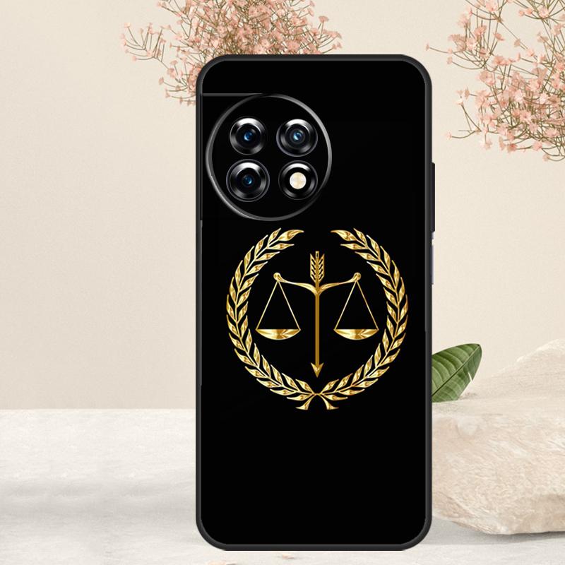 Чехол-бампер с рисунком "Адвокат Судья" для OnePlus Nord CE 4 3 2 Lite 2T N10 N20 N30 OnePlus 12 11 9 10 Pro 8T 10T 12R