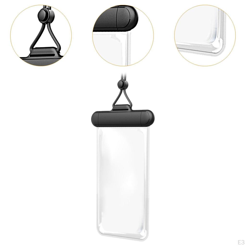 Водонепроницаемый чехол для телефона, защитный чехол для сухой сумки с регулируемым сенсорным ремешком