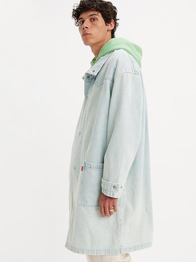 Levi's Джинсовая куртка в западном стиле Джинсовая куртка мужская A7136-0000 US M