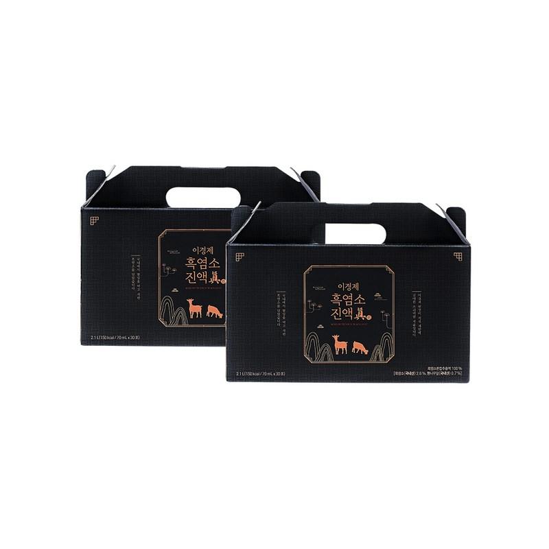 Lee Kyeong-kyung Black Goat Essence Gin Renewal, 70 мл, 60 единиц