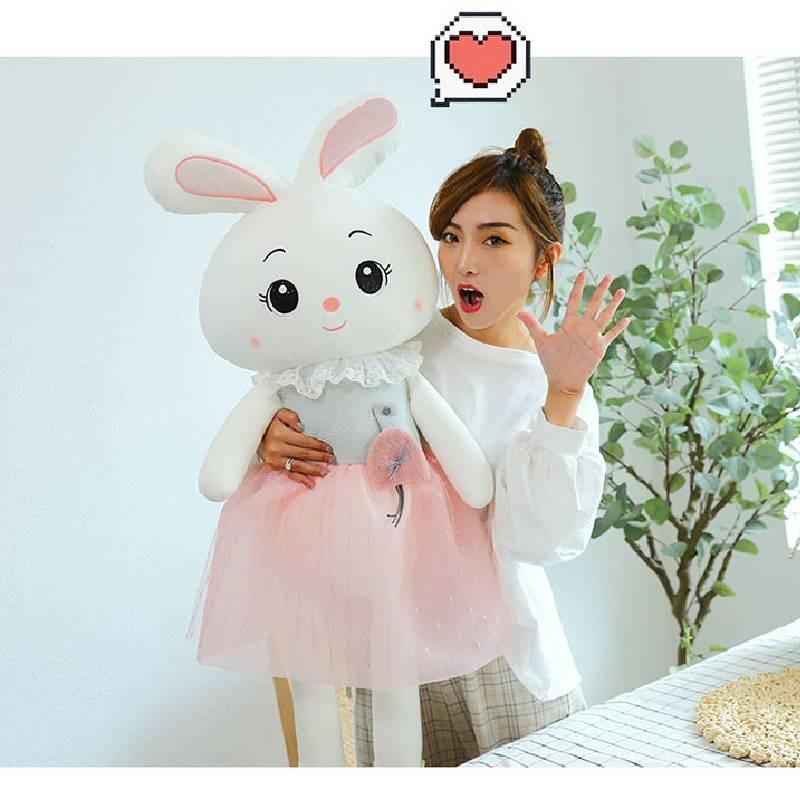 Rabbit Skirt Plush Toys Stuffed Dolls Sofa Room Decoration Kids Girl Gifts