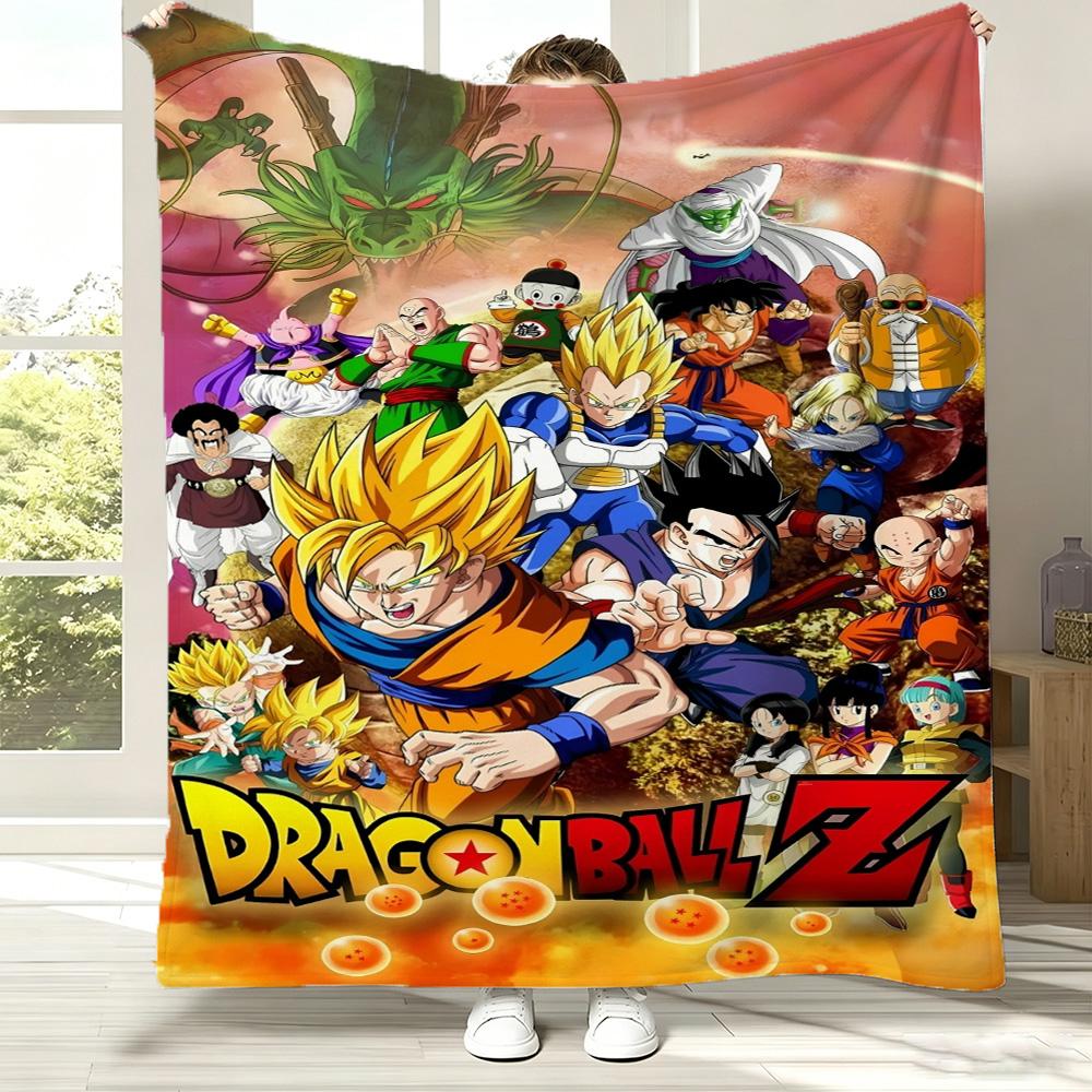 3D D-Dragon Ball Z Super Гоку Веджета Ультра Мягкое Теплое Фланелевое Одеяло Для Стен Гостиной Декора Кровати Пикника Офиса Подарок на День Рождения
