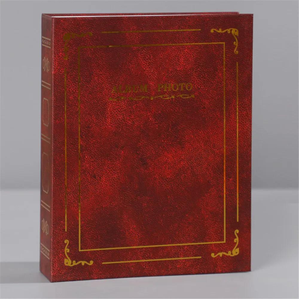 6-дюймовый ПВХ 200 карманов фотоальбом книга 4D большой альбом книга детские семейные альбомы для скрапбукинга свадебные фото DIY Craft