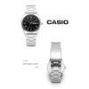 Casio Mtp V006d 1budf  Mtp V006d 1b  Аналоговые Студенческие Мужские Металлические Часы