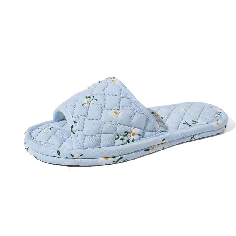 Удобные стильные тканевые тапочки для женщин, идеальные мягкие тапочки для спокойного отдыха в помещении