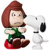 Medicom Toy UDF Ultra Detail Figure 827 PEANUTS SERIES 17 PEPPERMINT PATTY Approximately 75mm Fully Assembled Figure No. & SNOOPY, Tall, Non-scale,