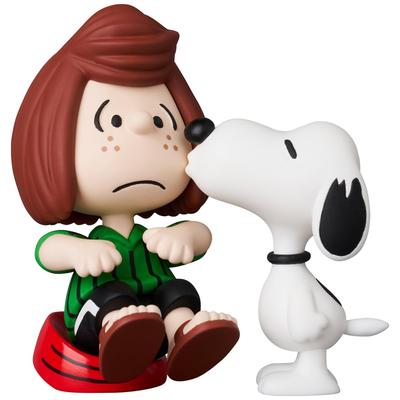 Medicom Toy UDF Ultra Detail Figure 827 СЕРИЯ PEANUTS 17 ПЕРЧНАЯ МЯТА примерно 75 мм полностью собранная фигурка Нет. & СНУПИ, высокий, без масштаба,