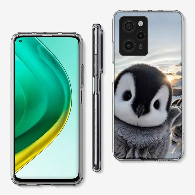 Чехол для телефона 'Пингвиненок Лечение' Для Xiaomi Poco M8 M7 M6 M4 M3 X7 X6 X4 Pro F7 Ultra M5S Mi 14 14T 15 15T 12T 10T Pro 12S