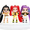 2526 Аниме Фильм K-pop Охотницы на демонов Девушки Забавные Брелоки 3D Стерео Кукла Милый Тигр Экшн Модель Игрушка Коллекция Подарки