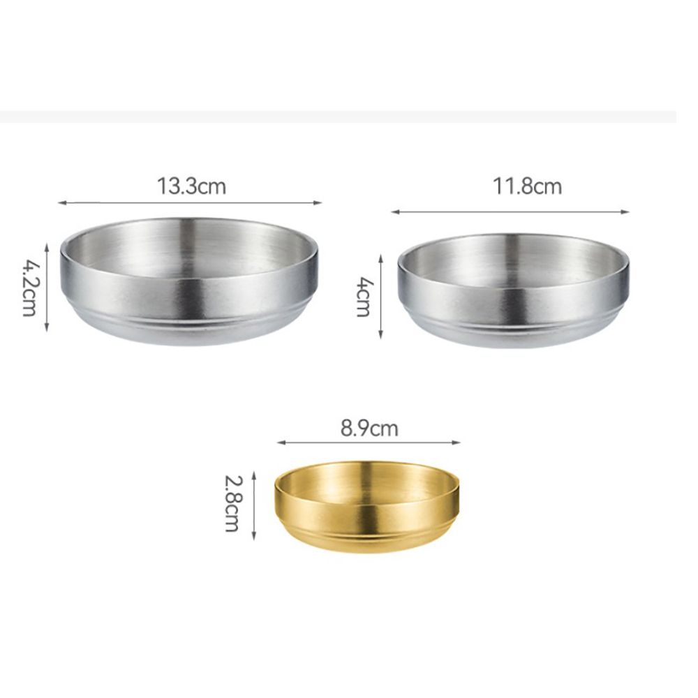Термоизолированные кухонные миски для смешивания из нержавеющей стали 304, миски для риса, суповые миски, пищевой контейнер, столовые приборы