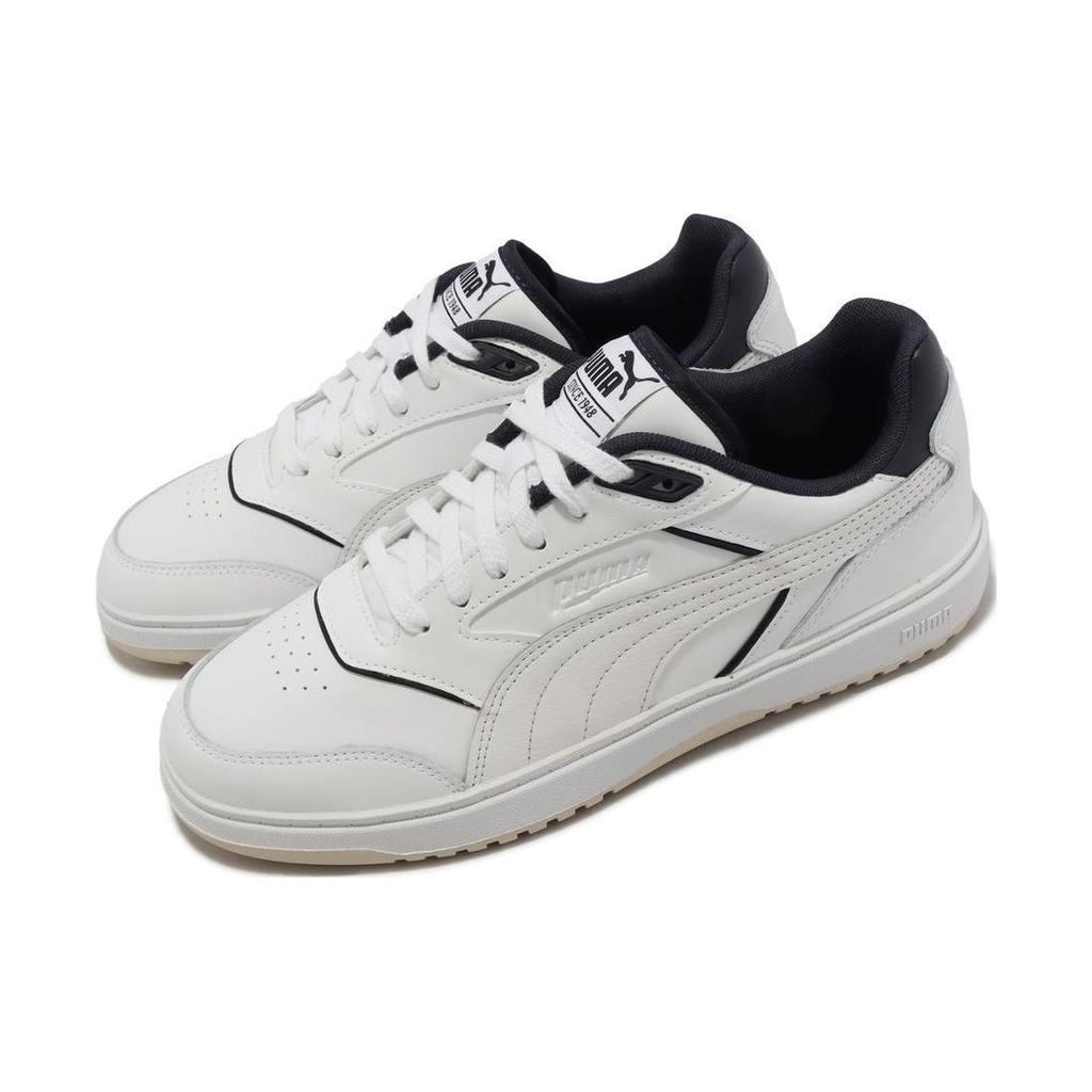 Puma Doublecourt White New Navy Men Sneakers 393284-02