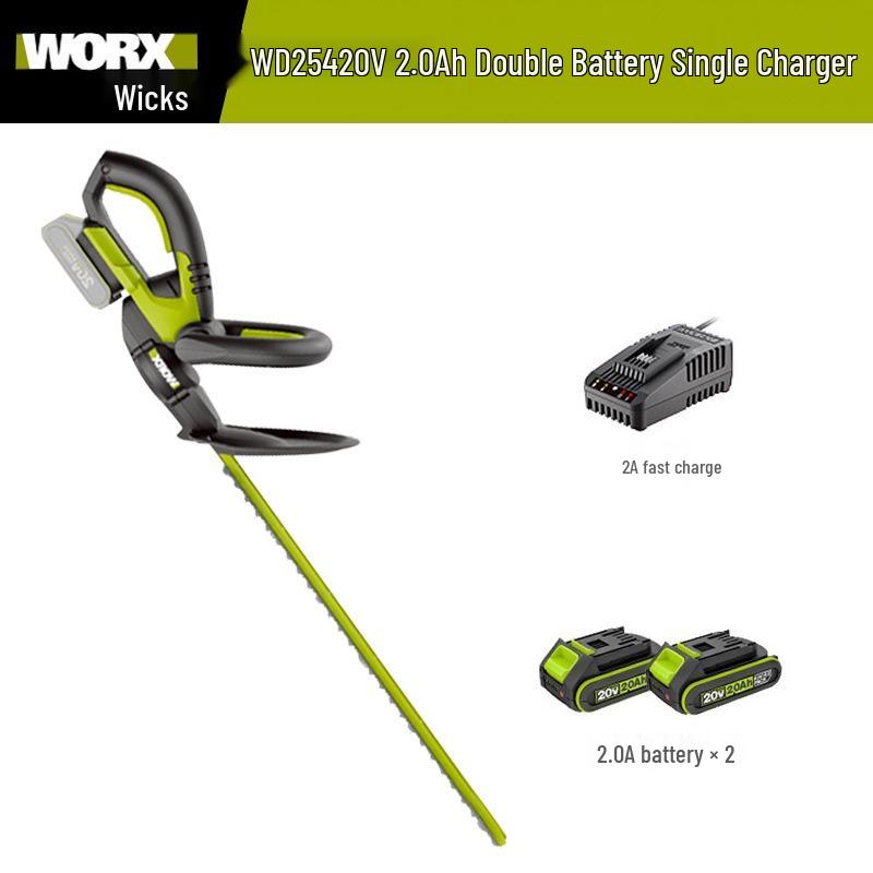 Беспроводные электрические садовые ножницы Wickes с литиевой батареей - Многофункциональные маленькие секаторы (Модель WD254)