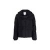 Solid Color Hooded Down Jacket Women Jacket Black HA5562