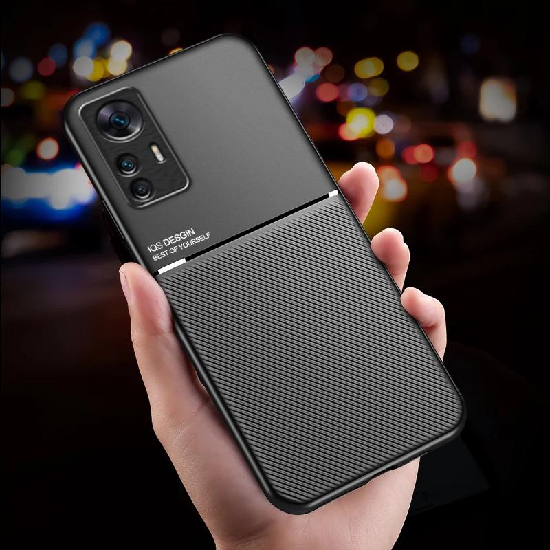 Чехол для Xiaomi 12T Pro, автомобильный магнитный кожаный чехол, мягкая рамка, чехол для Xiaomi 12T Pro, Xiaomi12T Pro, чехлы для телефонов, чехол