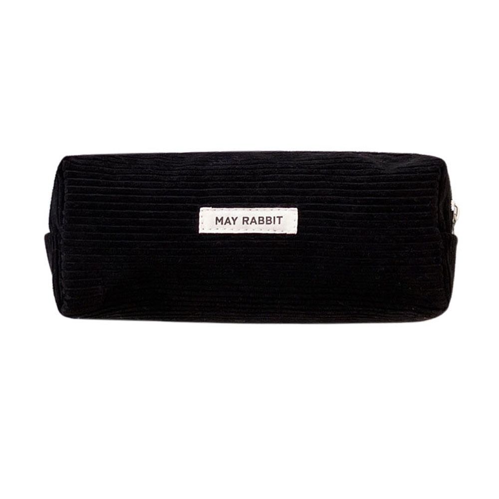 Large-capacity Stationery Storage Bag Corduroy Pen Pouch High Quality Pencil Box