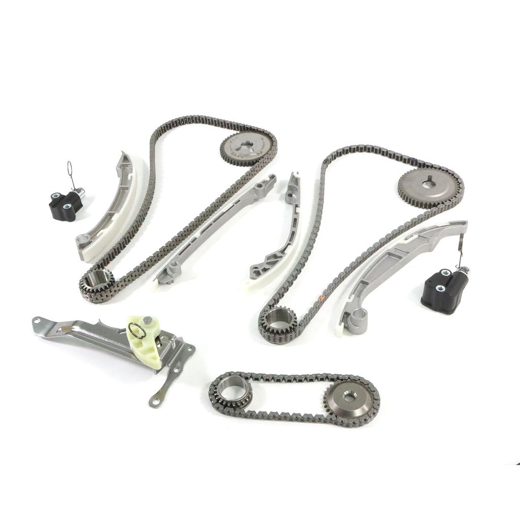 VK56VD Engine Timing Chain Kit W/Tensioner For Nissan Titan Armada Infiniti QX56 M56 QX80 Q70 5.6L V8 DOHC 32 Valve