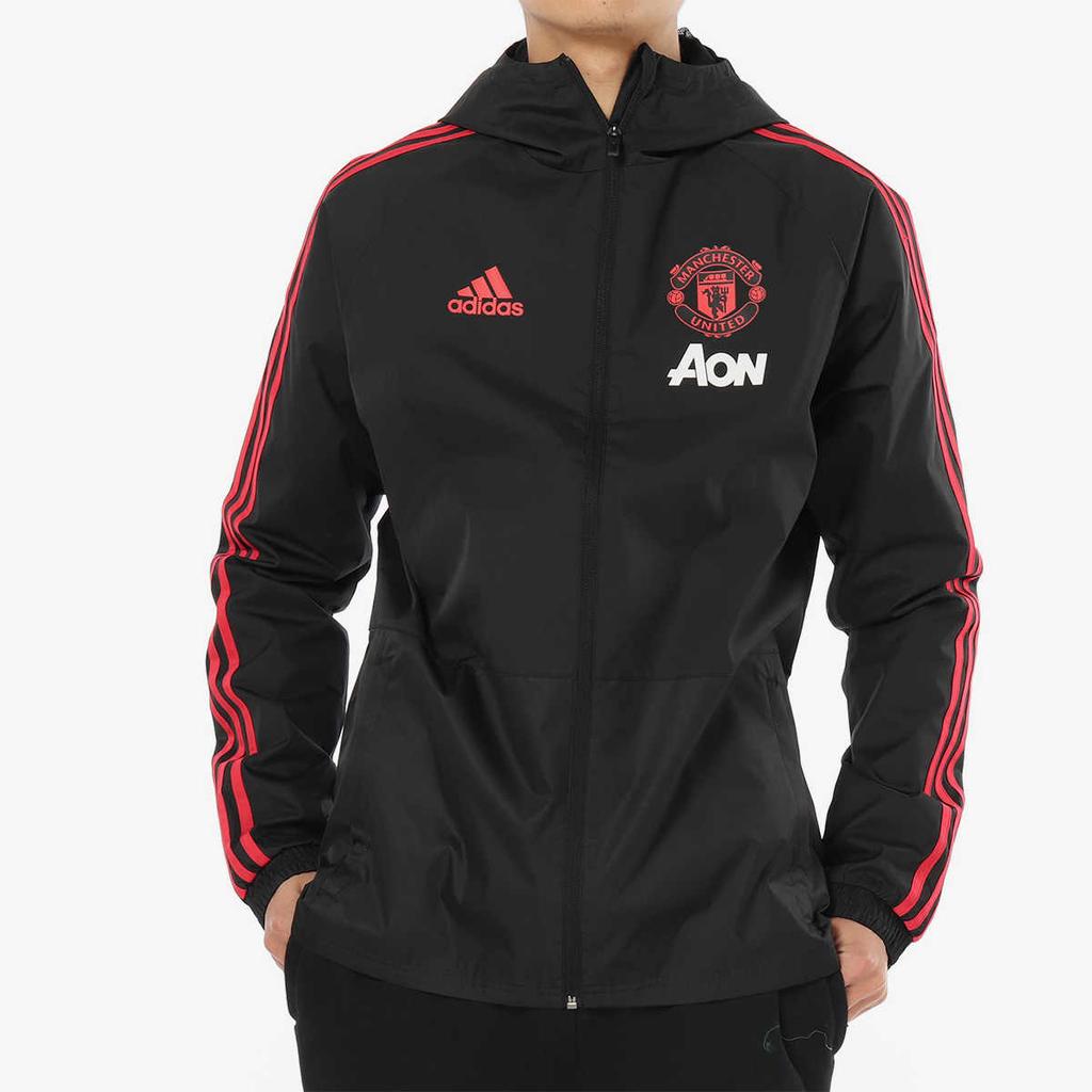 adidas Куртки Манчестер Юнайтед Мужские С воротником-стойкой Умеренные Другие CW7636