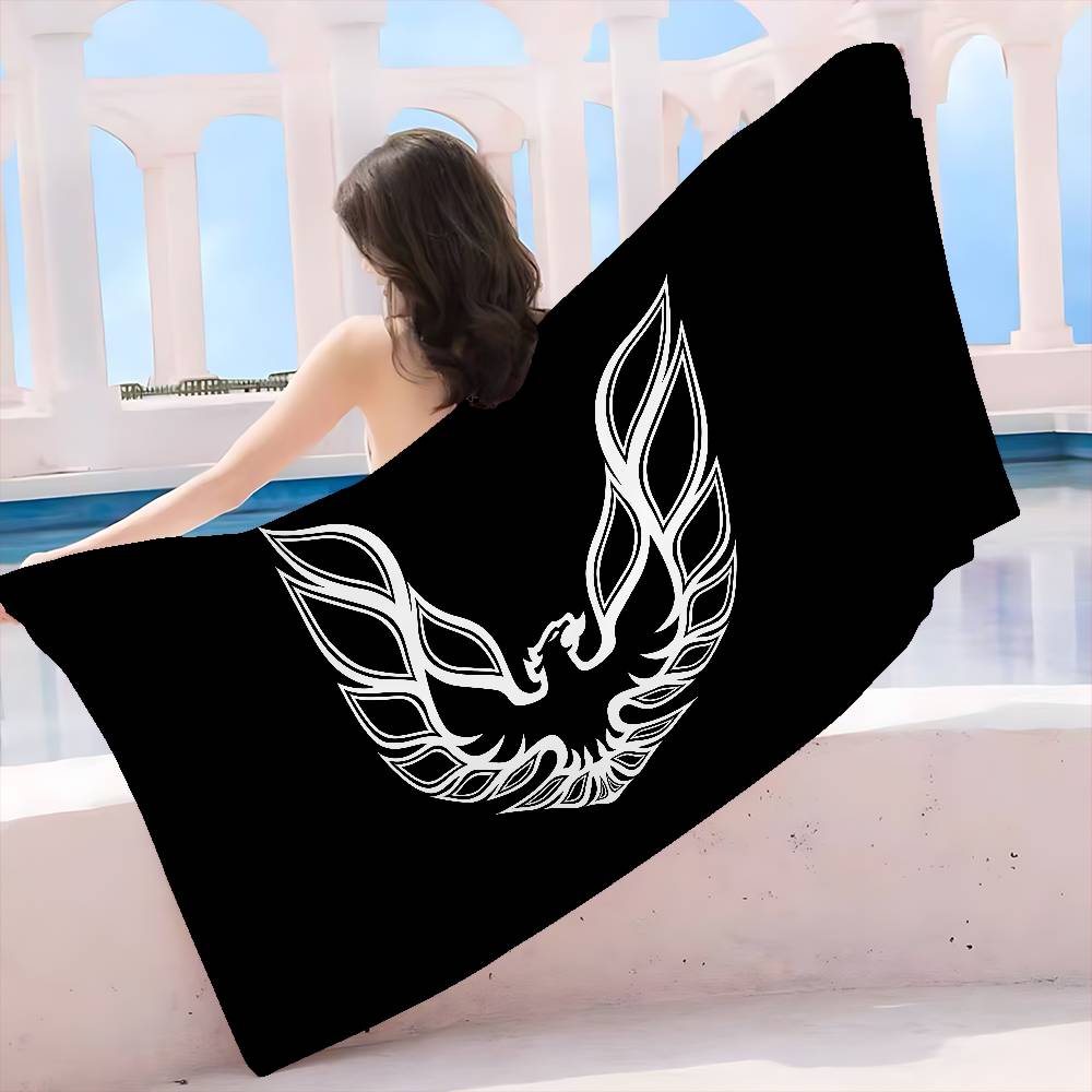 Pontiac Firebird Trans Big Microfiber Beach Towels Quick Dry Towel Sand Beach Towels Pool Towel for Travel Swim Pool Yoga