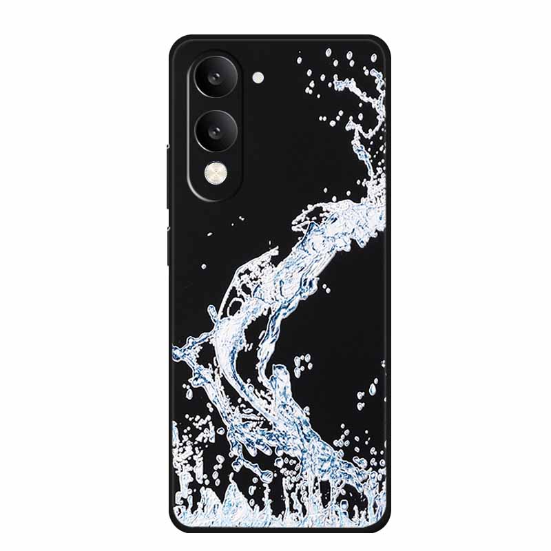 3D Тисненый Чехол Для Vivo iQOO Z10 Lite Чехол Для Телефона Coque Цветы Силиконовый Мягкий Задний Чехол Для Vivo Y29S Y29T Y19s GT 5G Чехол Funda
