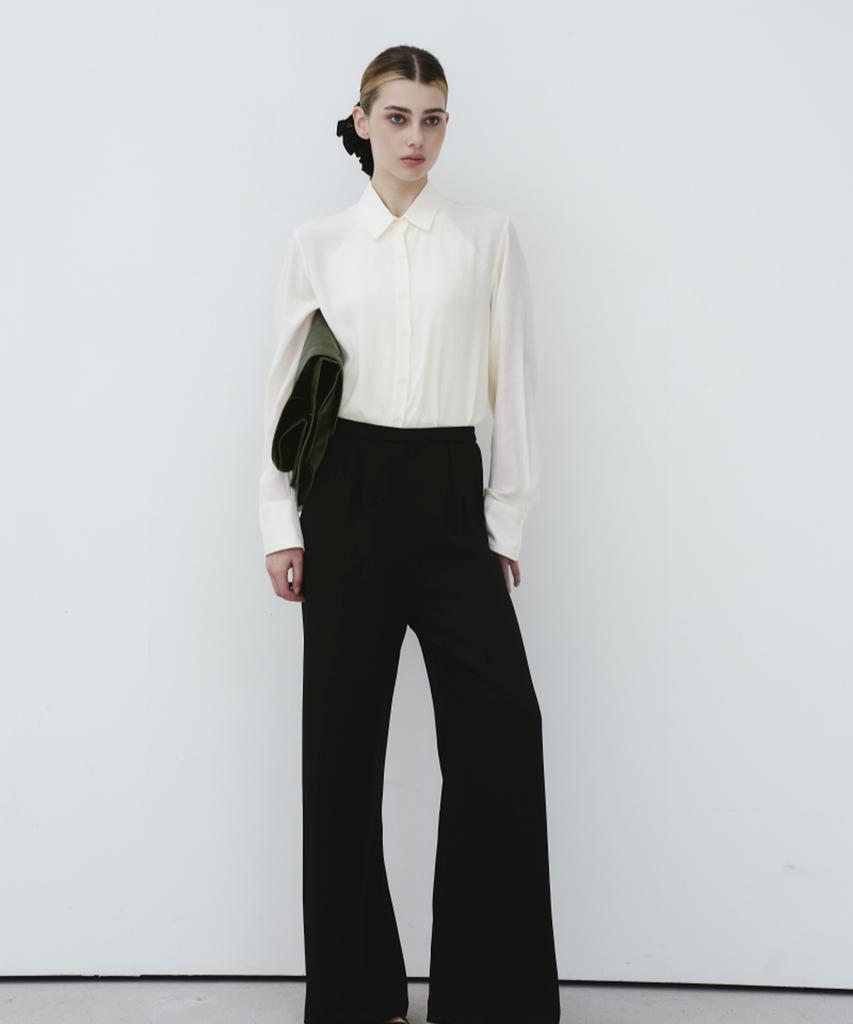 ARTINARY Signature Straight Fit Pants (Black)