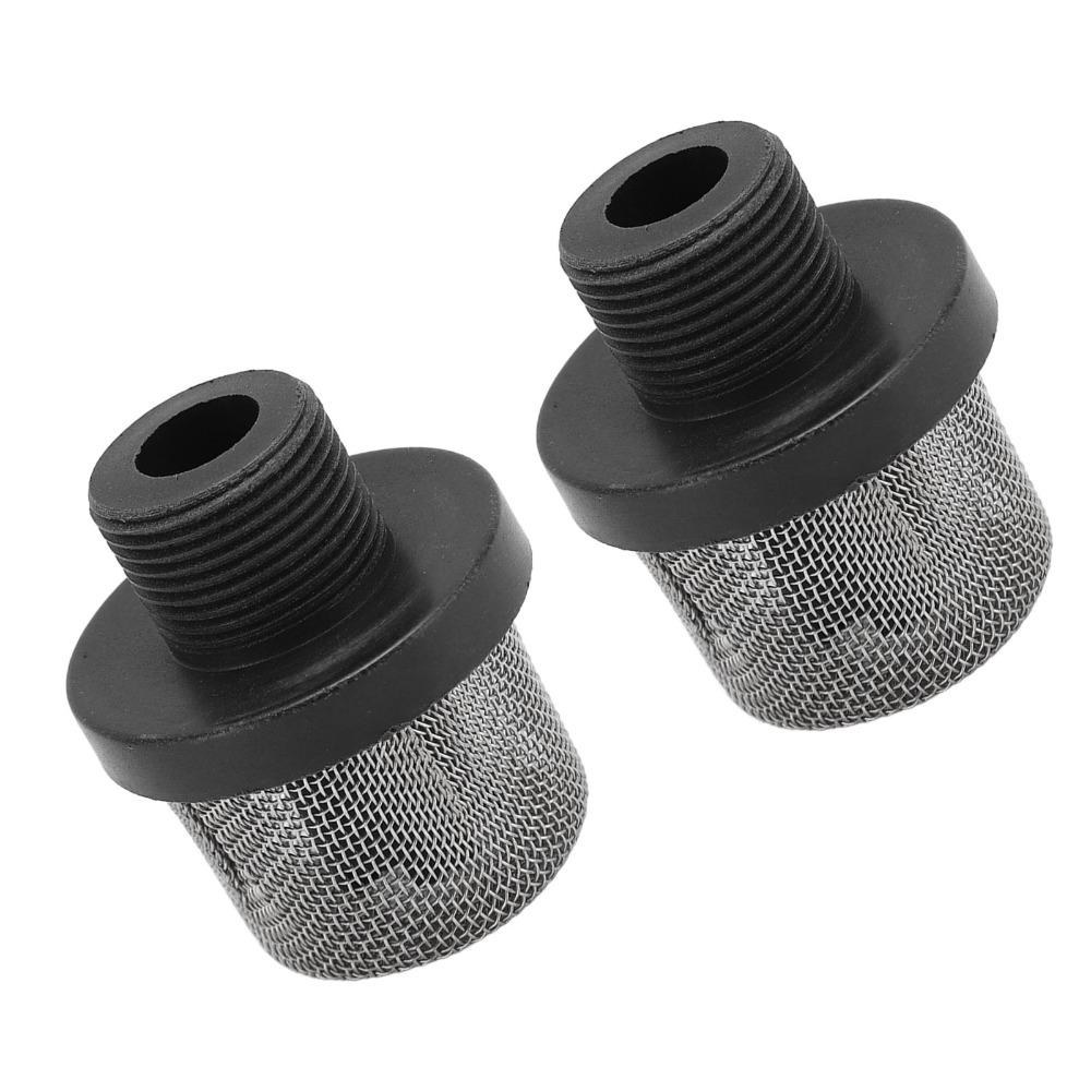 2 pcs Efficient Inlet Filter Multifunctional Suction Strainer Durable Strainer Filter Industrial