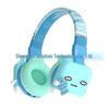 Женские беспроводные Bluetooth-наушники с мультяшным дизайном, охватывающие уши - Стереозвук, Длительное время работы от аккумулятора, 85 дБ