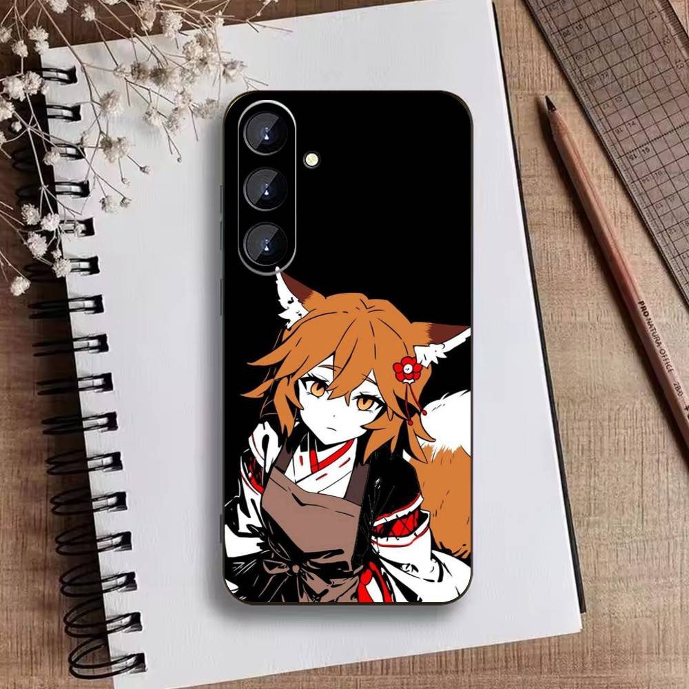 The Helpful Fox Senko-san Senko Phone Case For Samsung Galaxy A73,A72,A71,A70,A52,A51 Others Soft Black Cover