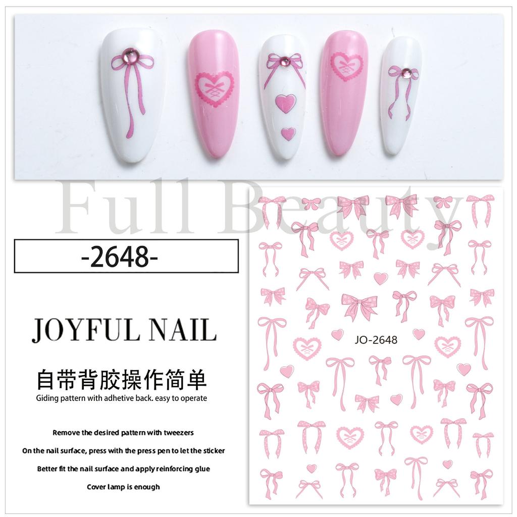 Nail Art Stickers, Imitation Hand-Painted Golden Branches, Jade Leaves, Bronzing Flowers, Flower Petals, Adhesive Nail Stickers