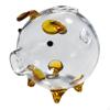 Piggy Bank Storage Canister Pig Figurine Collectible Souvenir Small Desktop Ornament Money