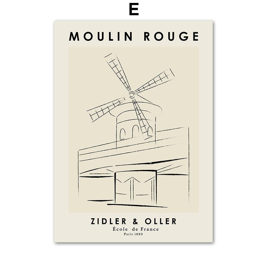 Abstract Matisse Line Face Red Lips Nude Wall Art Canvas Painting Nordic Posters And Prints Wall Pictures For Living Room Decor