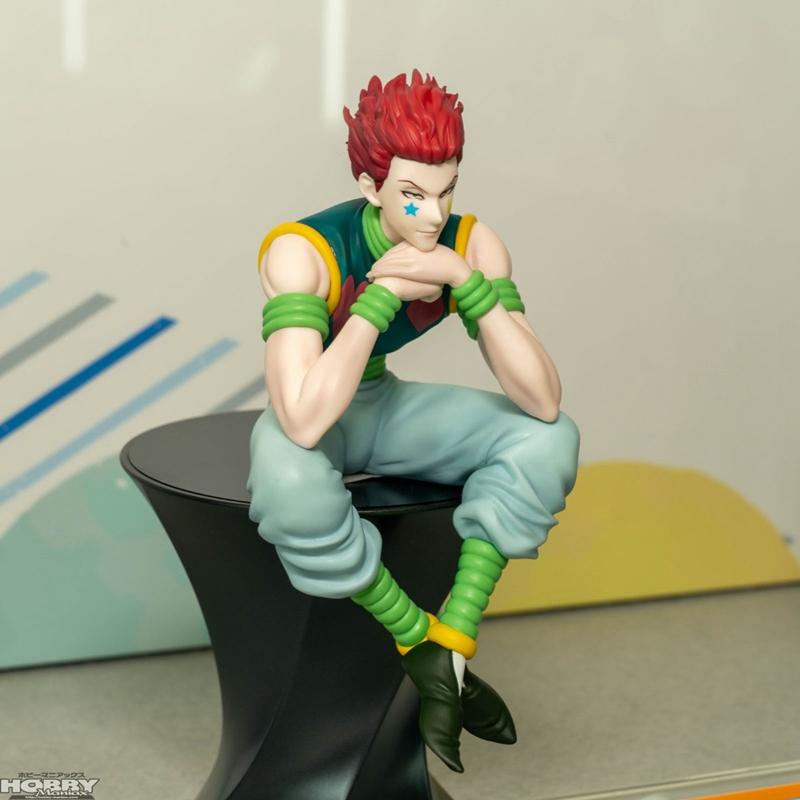 14 см Аниме Фигурка Hunter×Hunter Призрачная труппа Хисока Фигурка Экшн Подставка для лапши Украшение комнаты Подставка для лапши ПВХ Модель Игрушки