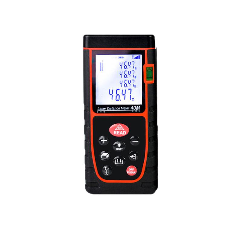 Range Finder 40 Meters Handheld High Precision Laser Infrared Measuring Instrument Measuring Electronic Ruler