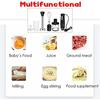 Электрический миксер 4 в 1, ручной миксер из нержавеющей стали, кухонный комбайн, венчик для яиц, чашка для смузи, соковыжималка, мясорубка