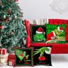 Fun Christmas Pillowcase Lumbar Pillowcase Sofa Home Decor Pillowcase