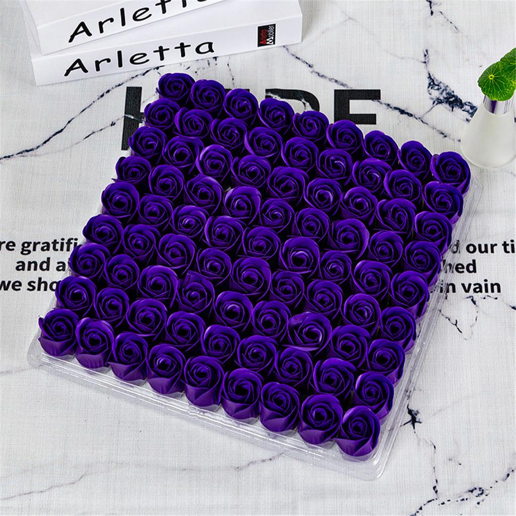 Мыло Rose Flower Head Трехслойное без основы Имитация Вечного цветка розы