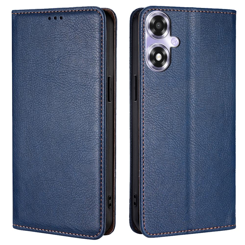 For Oppo A2m 5G/A2x 5G Case Wallet Card Slots Anti-scratch PU Leather Magnetic Cell Phone Cover