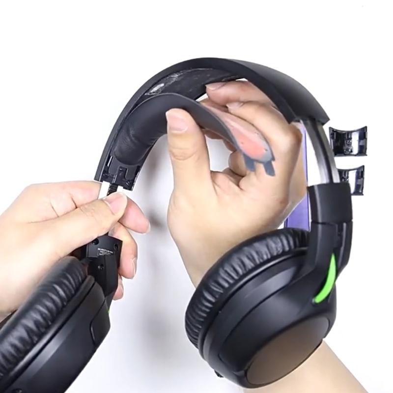 Замена амбушюры оголовья с отверткой для наушников QC35/35II с охватывающими уши чашками. Простая установка. Мягкая протеиновая кожа