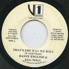 7inch Record DANNY ENGLISH, EGG NOG - That's The Way We Roll V1 Records 2002 Jamaica Reggae, Ska & Dub