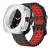 Чехол+Ремешок для Samsung Galaxy Watch 7 Ultra 47 мм Спортивный Силиконовый Ремешок Браслет Пластиковый Чехол Защитная Крышка для Galaxy Watch 7 Ultra