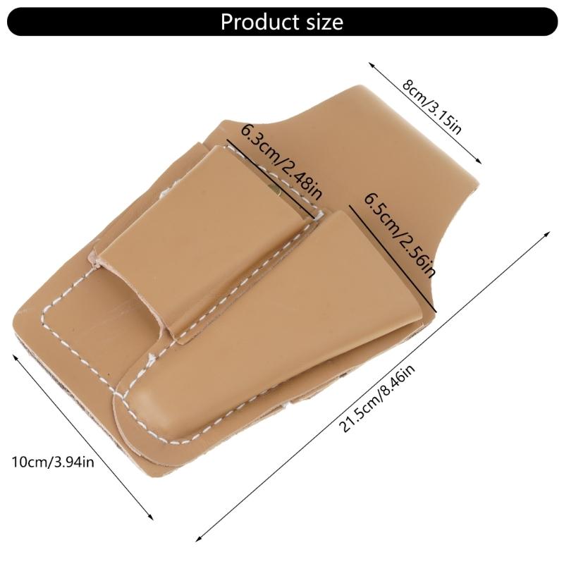 PU Leather Scissors Case Tool Management Pouch Multifunctional Tool Storage Bag Pouch Belt Tool Bag Organizer