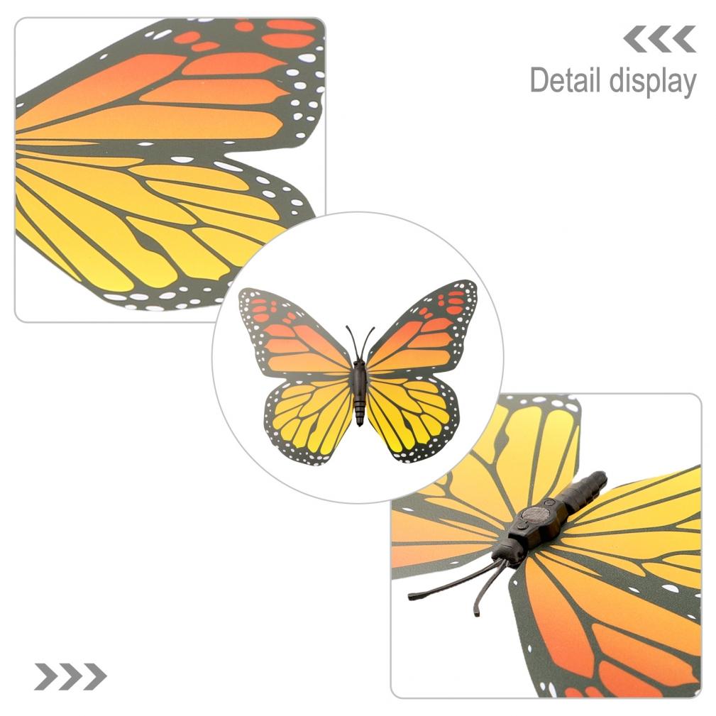 Breathtaking Decorative Butterflies In Orange Pack of 24 for All Events