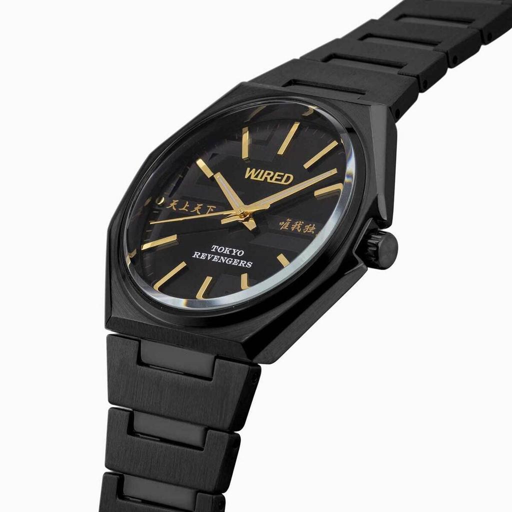 WIRED Tokyo Revengers Collaboration Model AGAK714 Black [Seiko Watch] Мужские