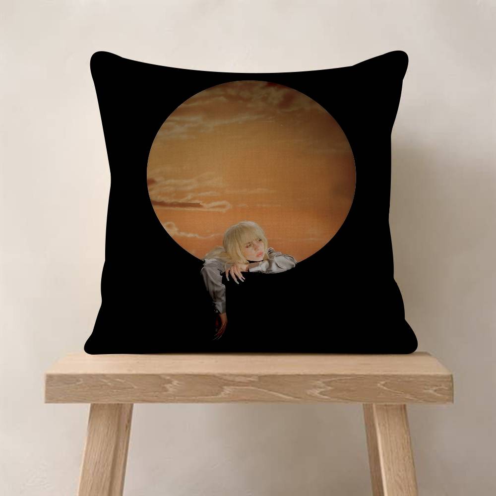 Singer album BBillieS Vintage Cushion Cover Decorative Pillow Sofa Home Decor case pillow cases