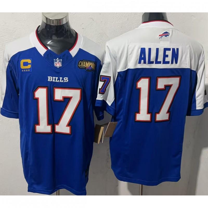 Buffalo Bills Josh Allen NFL Football Jersey Mens Premium Stitched Limited Edition Team Apparel