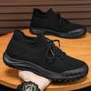 Men's 2025 Summer Mesh Breathable Non-Slip Sock Sneakers with Thick Sole