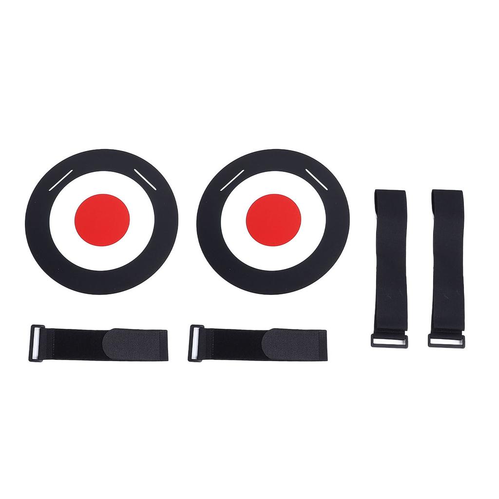 2pcs Soccer Goal Training Target High Strength Impact Resistant Soccer Goal Shooting Target for Accuracy Agility