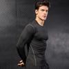 Men's Quick-Dry Compression Sports Suit: High-Elasticity Long-Sleeve Fitness Training Uniform for Personal Trainers