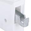 4pcs White Cabinet Hanger Bracket Adjustable Wall Hanging Bracket  Wall Mounted Cabinet