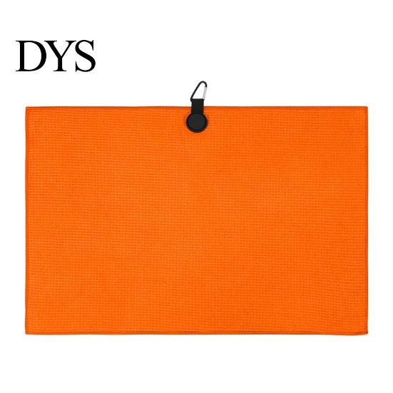 Absorbent Golf Towel Magnetic Microfiber with Carabiner Quick Drying Sports Waffle Golfers Pattern Club Ball Cleaning Cloth Accessories Golfer